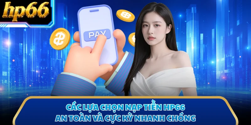 Các lựa chọn nạp tiền HP66 an toàn và cực kỳ nhanh chóng